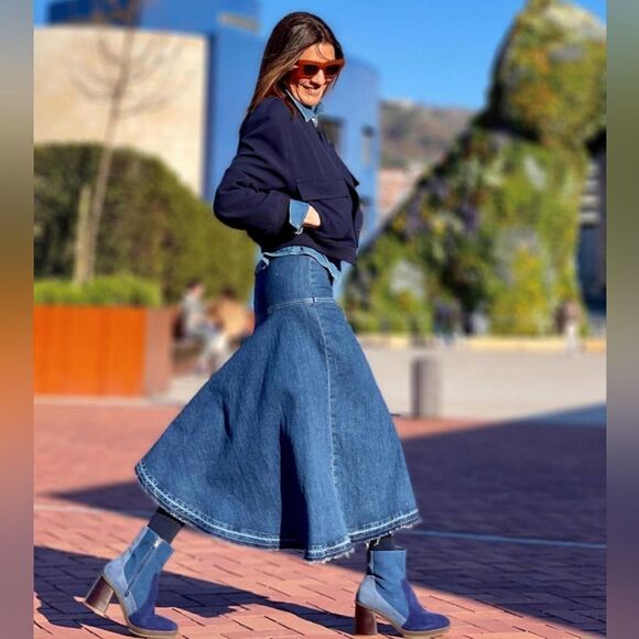 ZW THE DENIM SKIRT Bloggers fav - Picture 6 of 12